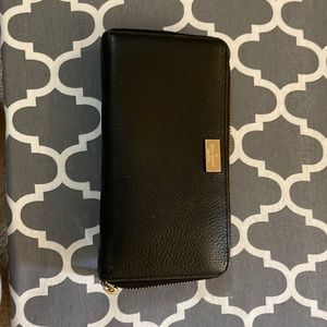 Kate Spade pebbled leather wallet
